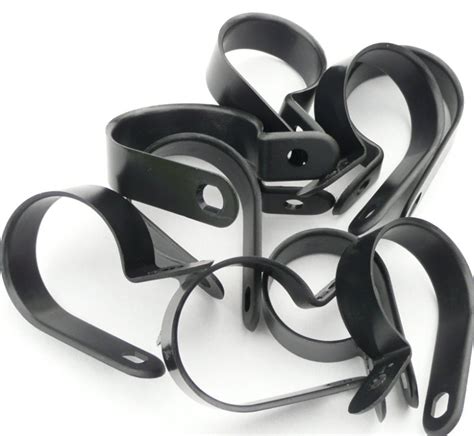 nylon po|black nylon p clips.